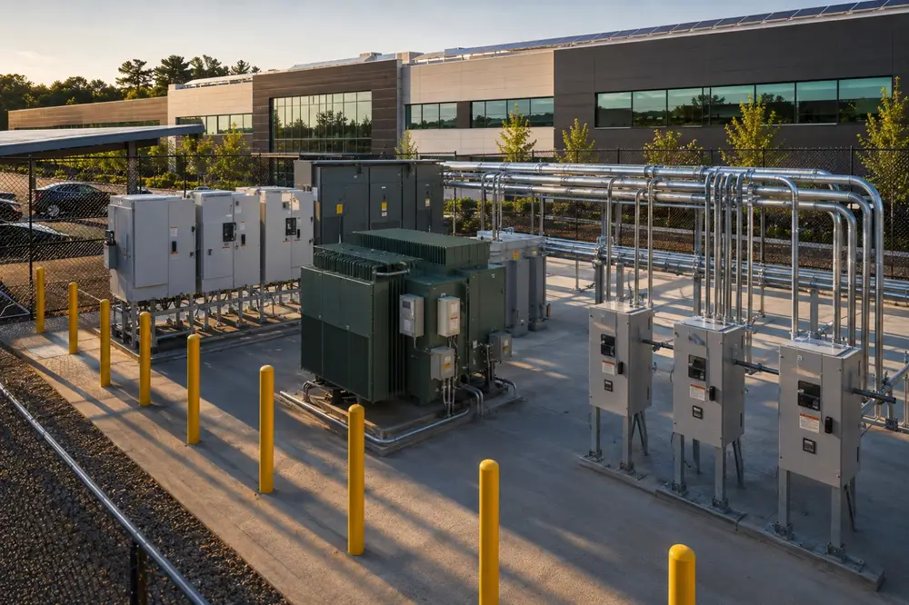 Commercial Power Distribution Installation