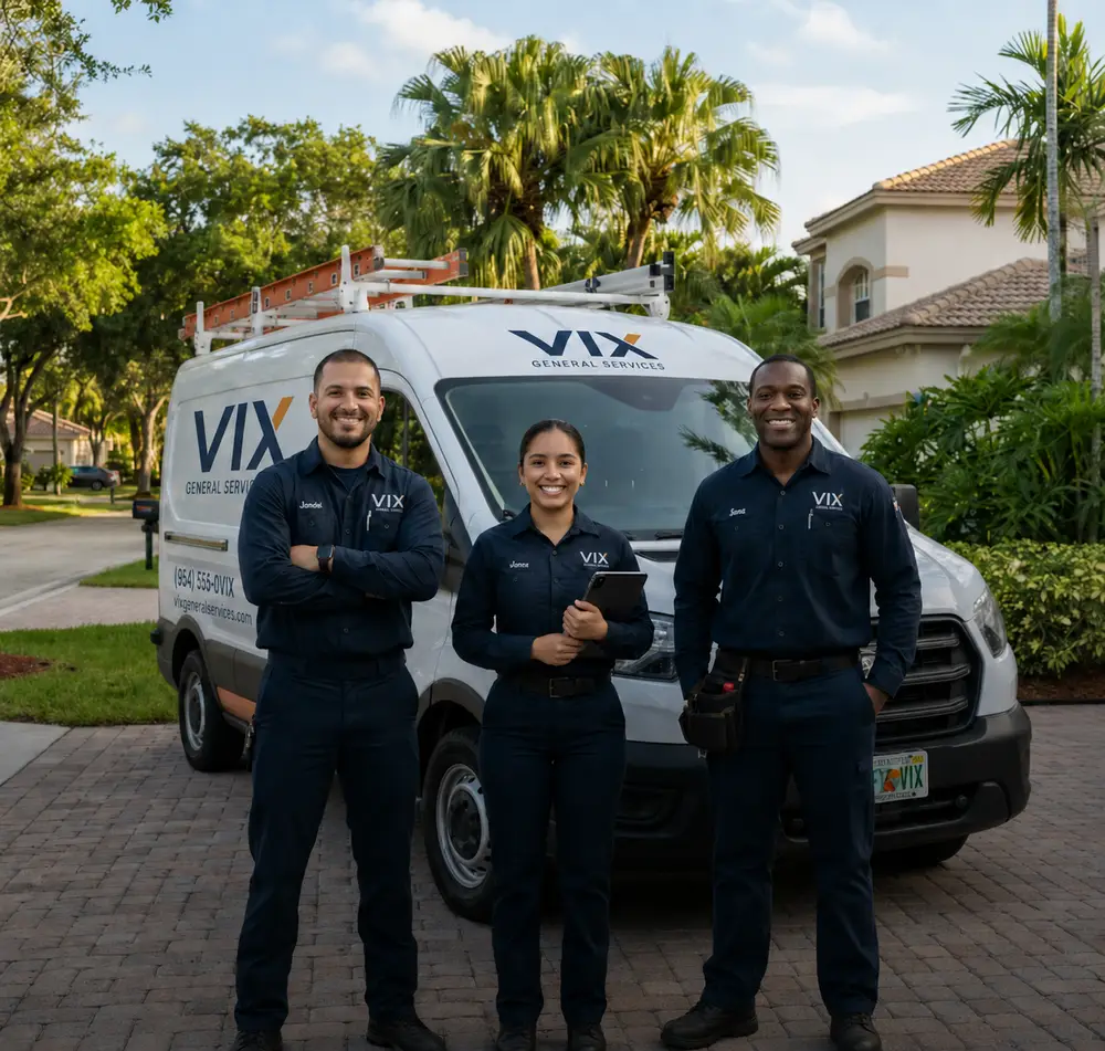 VIX General Services technician team